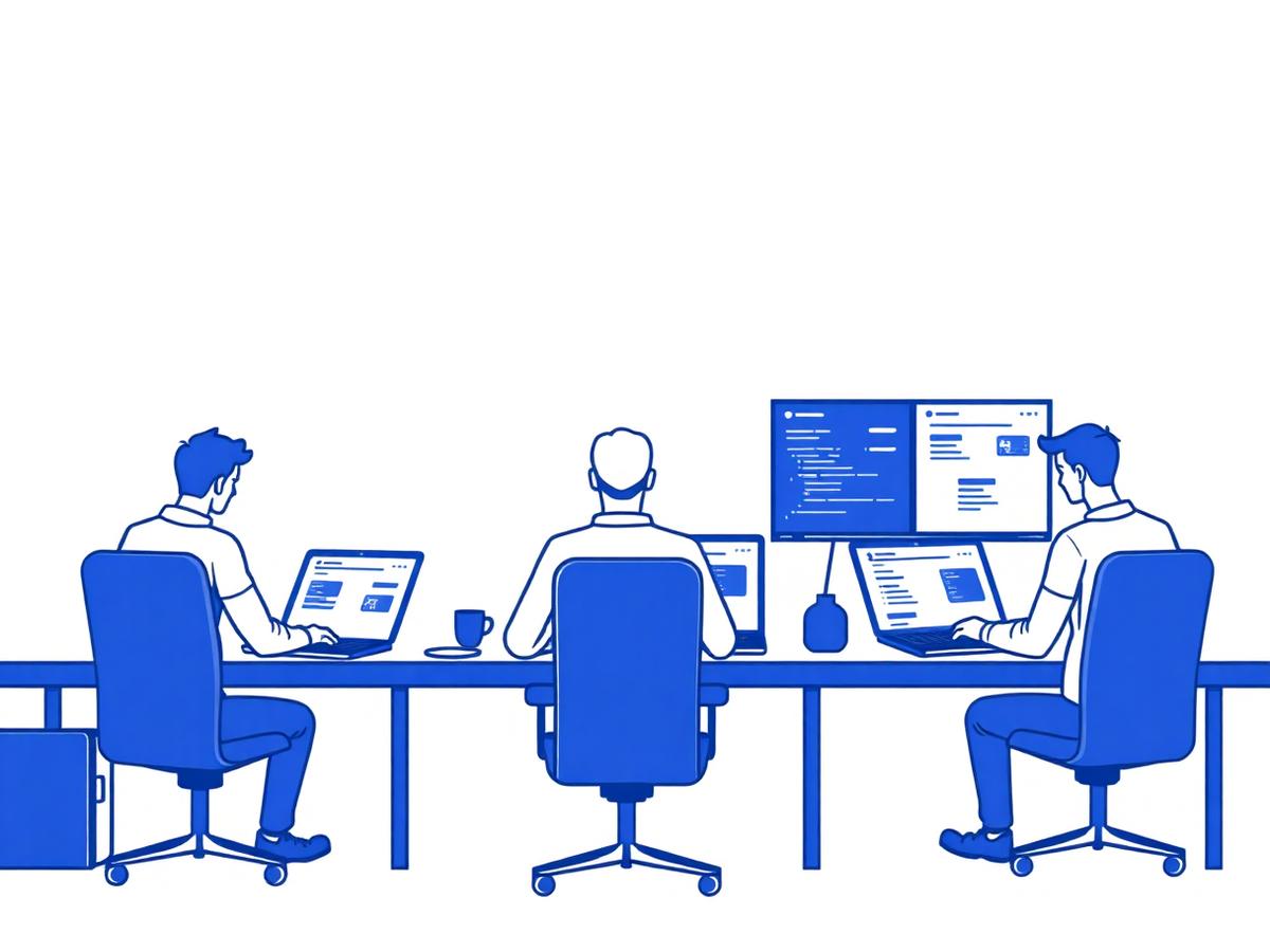 Il team di Es Consulting al lavoro